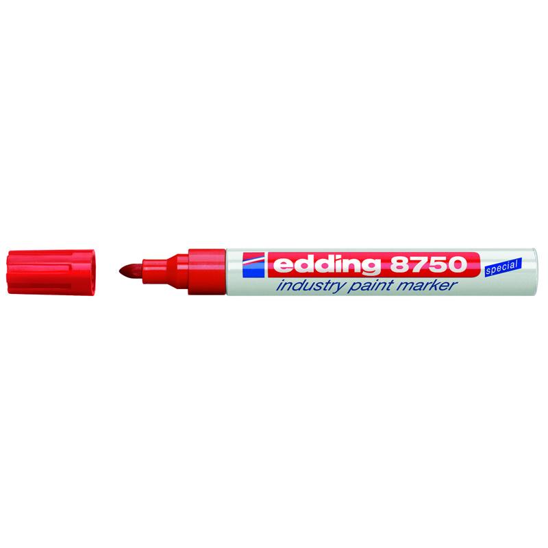 Маркер edding Industry Paint e-8750/02, 2-4 мм червоний